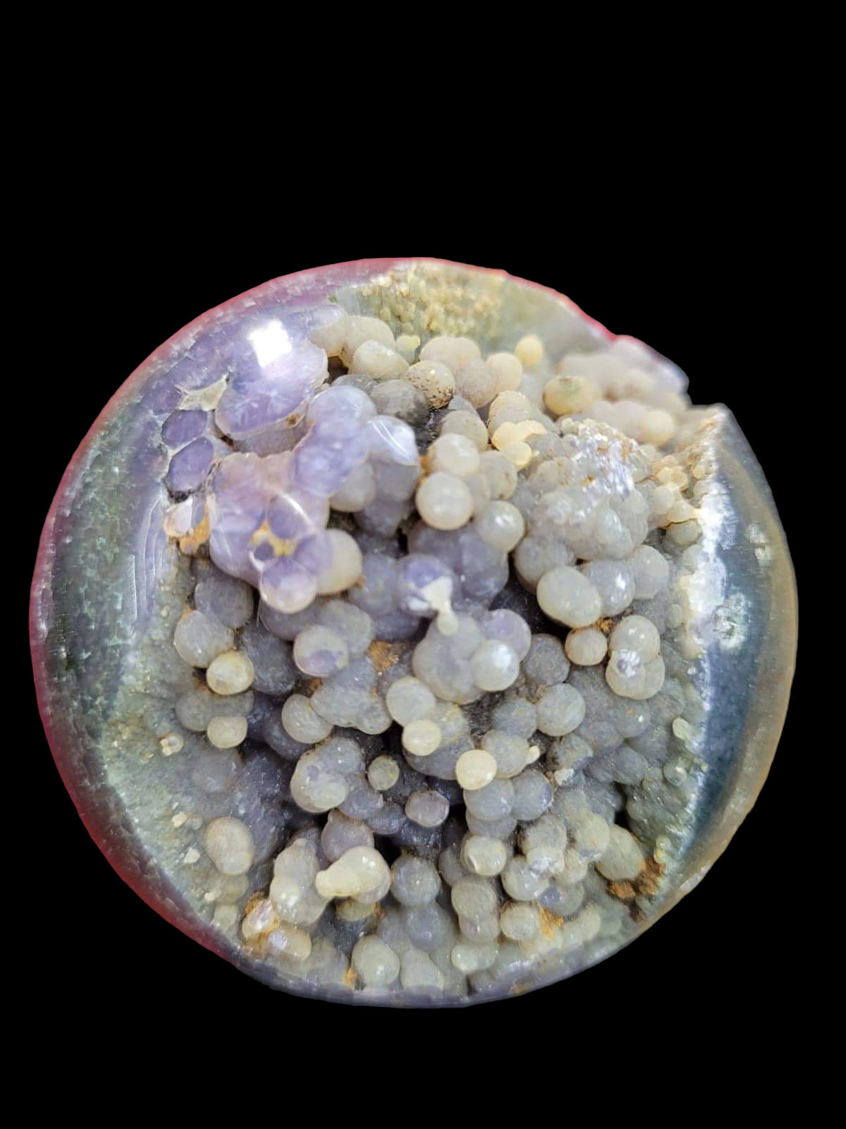 Grape Agate Sphere - High Quality