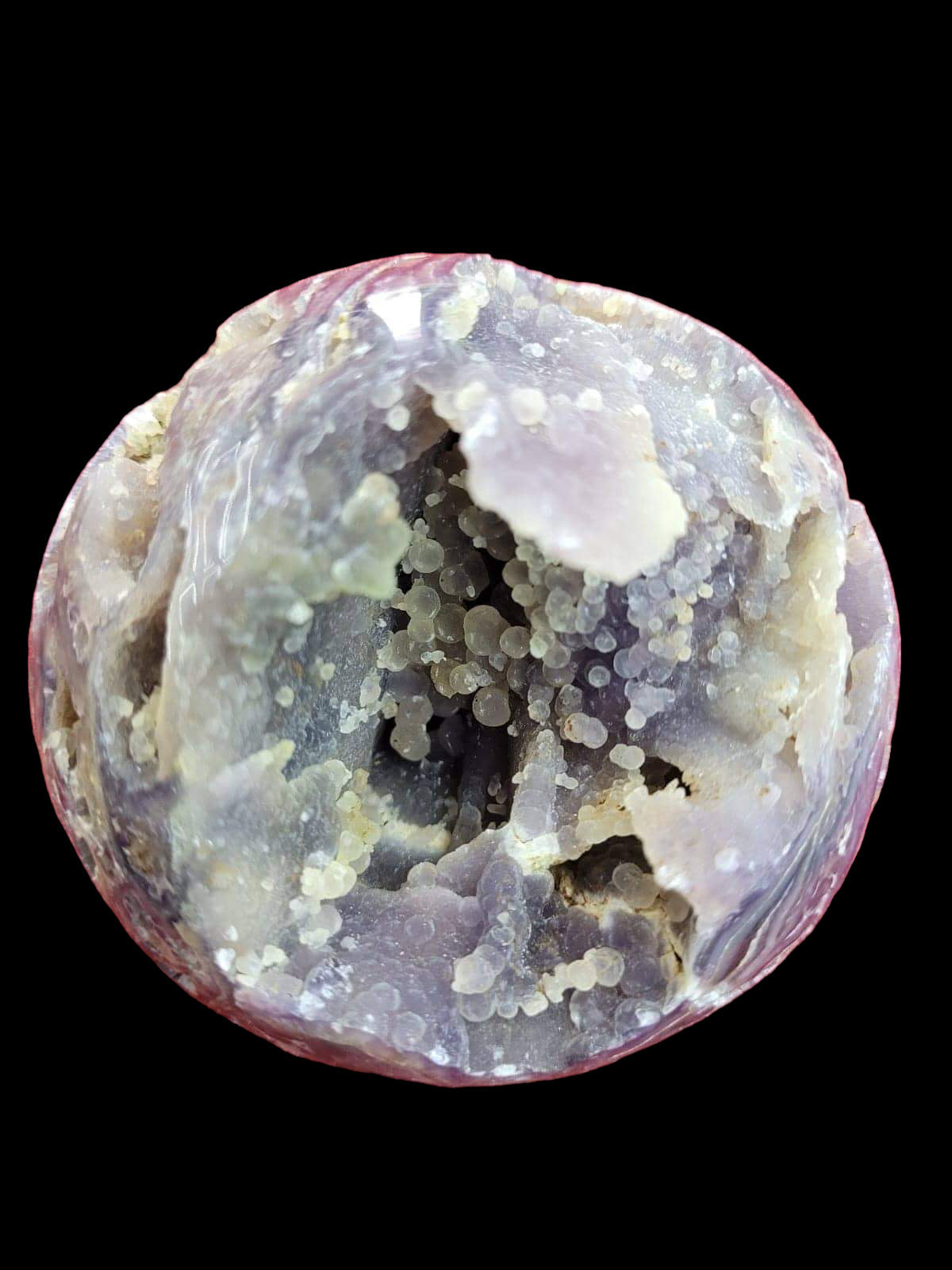 Grape Agate Sphere - High Quality