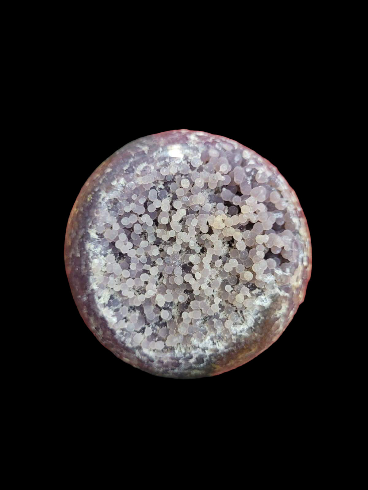 Grape Agate Sphere - High Quality