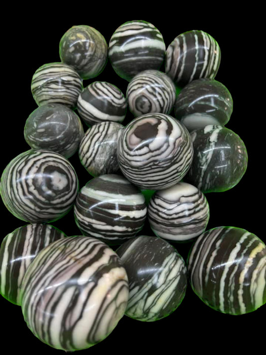 Zebra Jasper Sphere