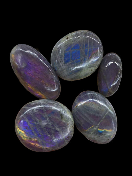 Labradorite Palm Stone 1.5-2"