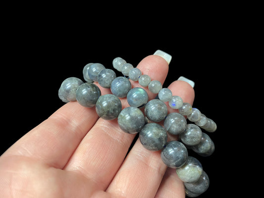 Blue Flash Labradorite Bracelet