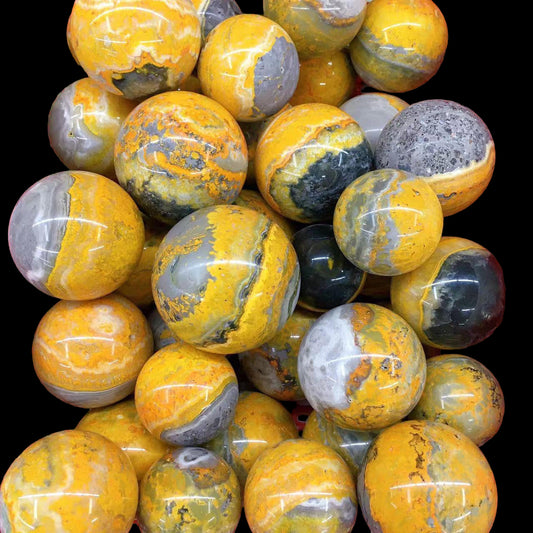 Bumblebee Jasper Sphere 4.5-5.5"