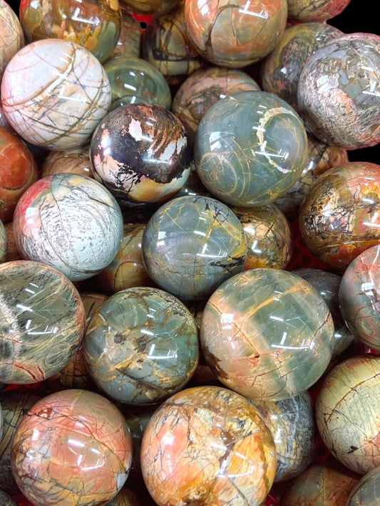 Picture Jasper Sphere 4.5"