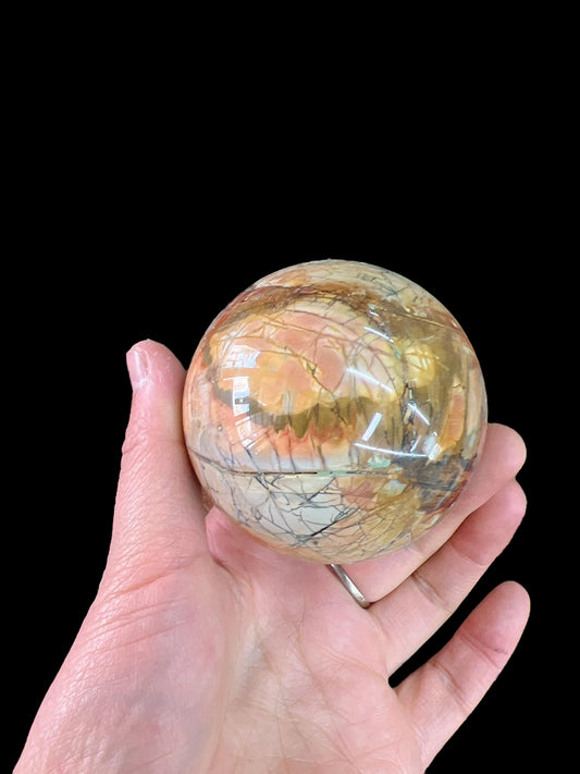 Picture Jasper Sphere 4.5"