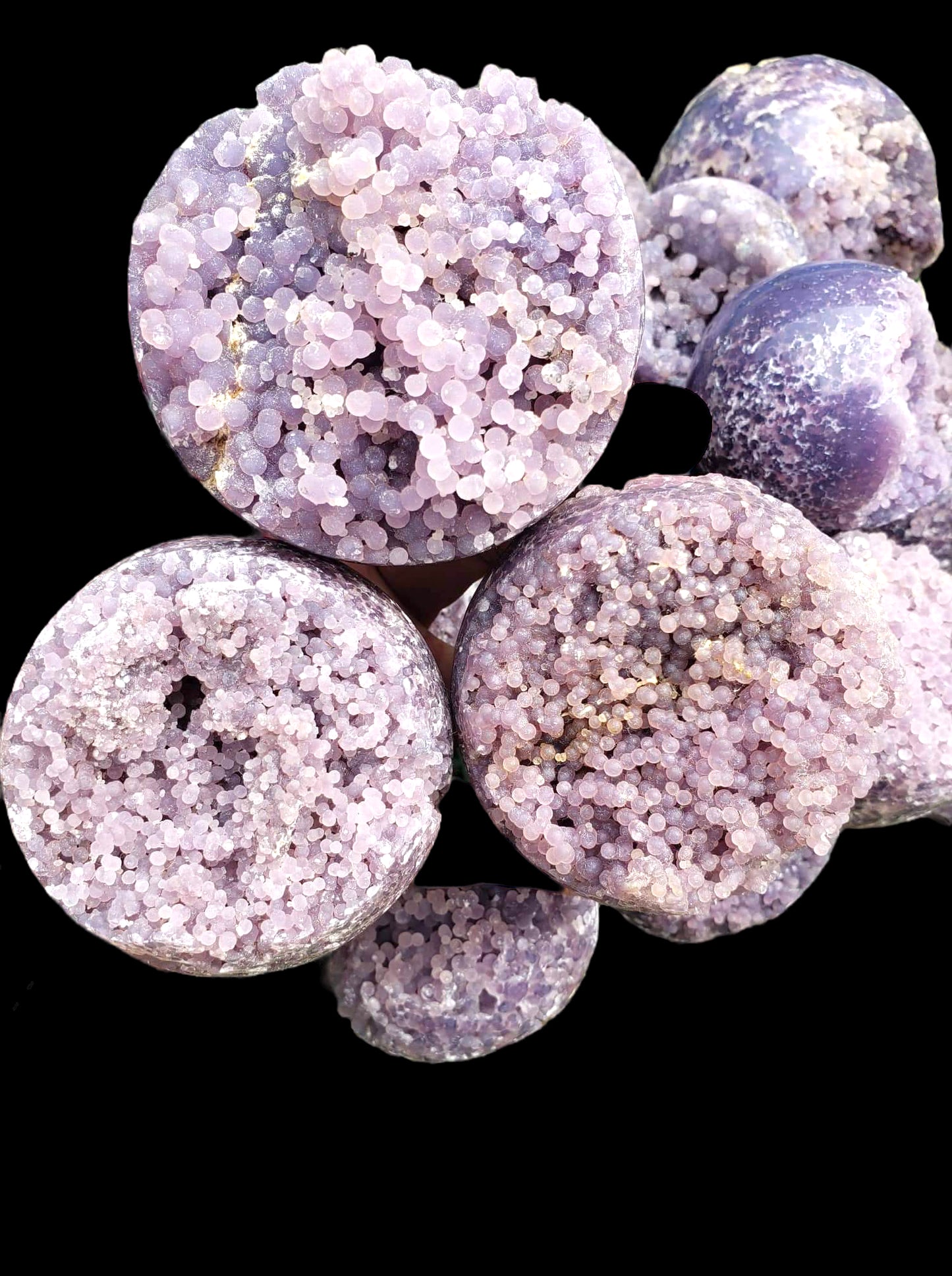 Grape Agate Sphere - High Quality