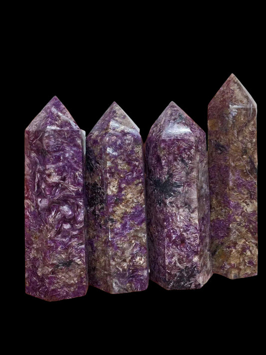 Charoite Tower 3.5"