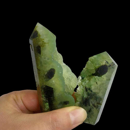 Prehnite & Epidote Tower 2.5-3"