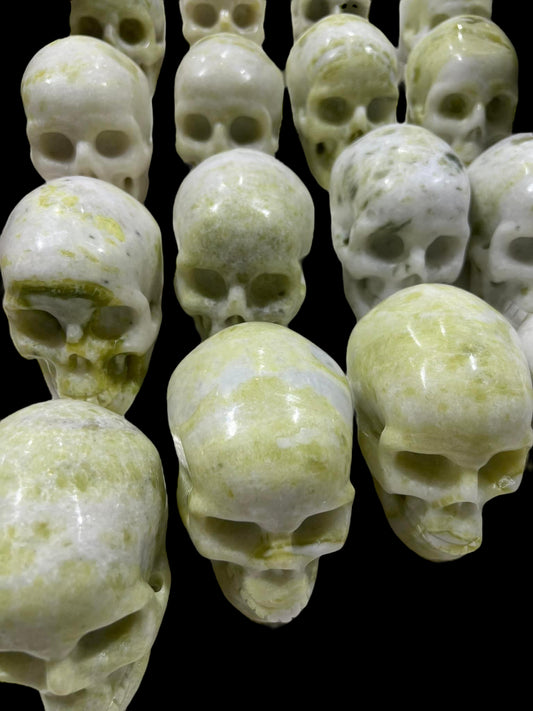 Green Jade Skull XXL