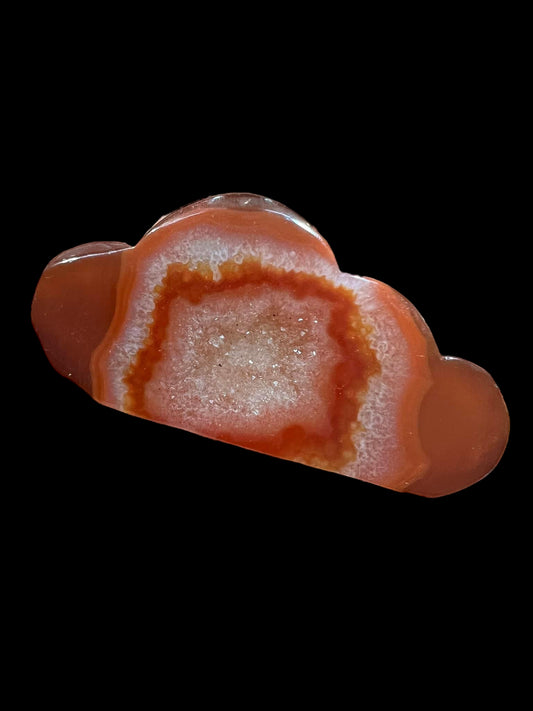 Carnelian Cloud Carving Flat