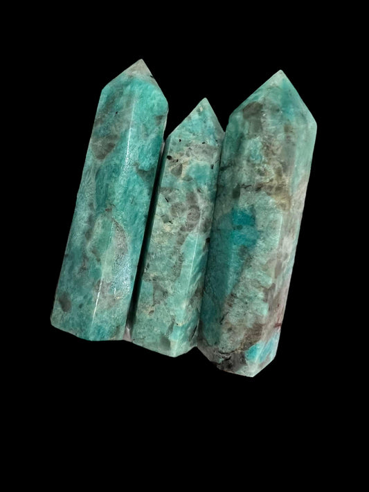 Amazonite Tower 2.5-3"